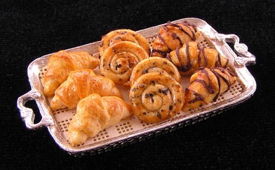 Croissants, Pains aux Raisins and Pains aux Chocolat