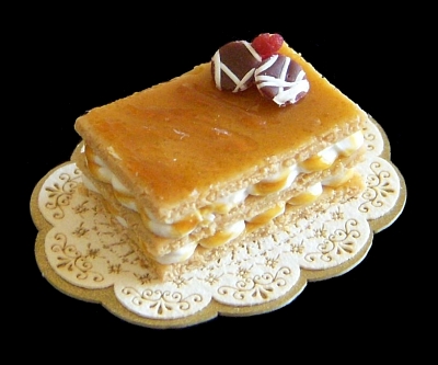 Vanilla Toffee Caramel Torte