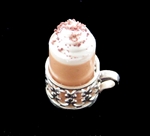 Gourmet Hot Chocolate <br/>(glass and silver holder)